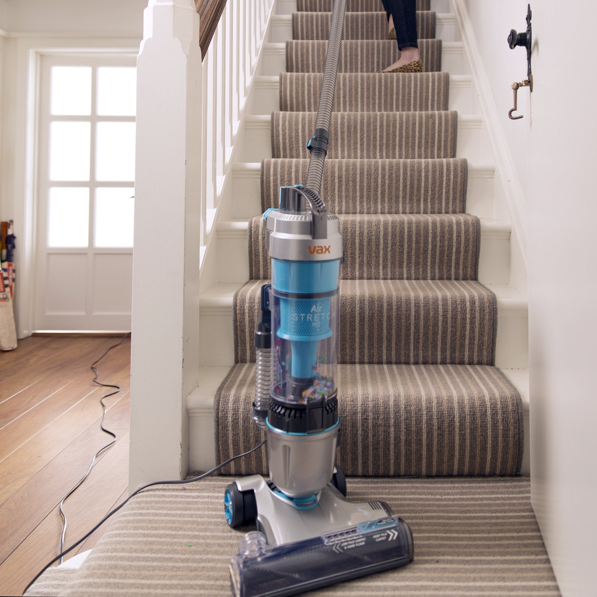 Corded Upright Vacuum Cleaner with Pet Tool, Multi-Cyclonic Suction, 17m Reach, 1.5L Capacity