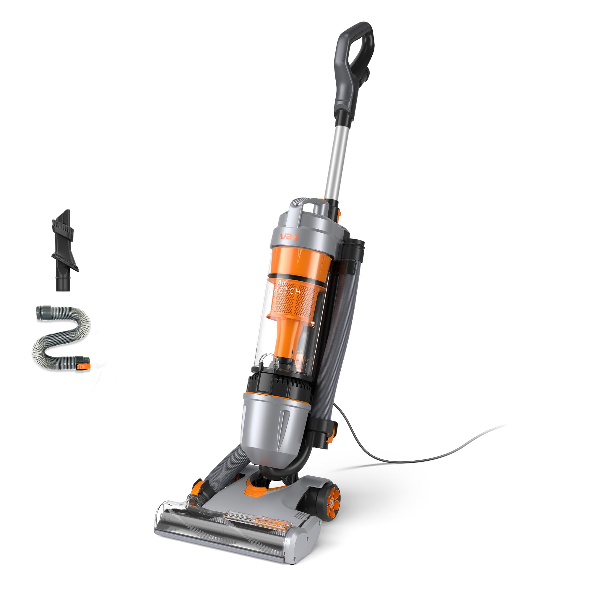 Corded Upright Vacuum Cleaner with Pet Tool, Multi-Cyclonic Suction, 17m Reach, 1.5L Capacity