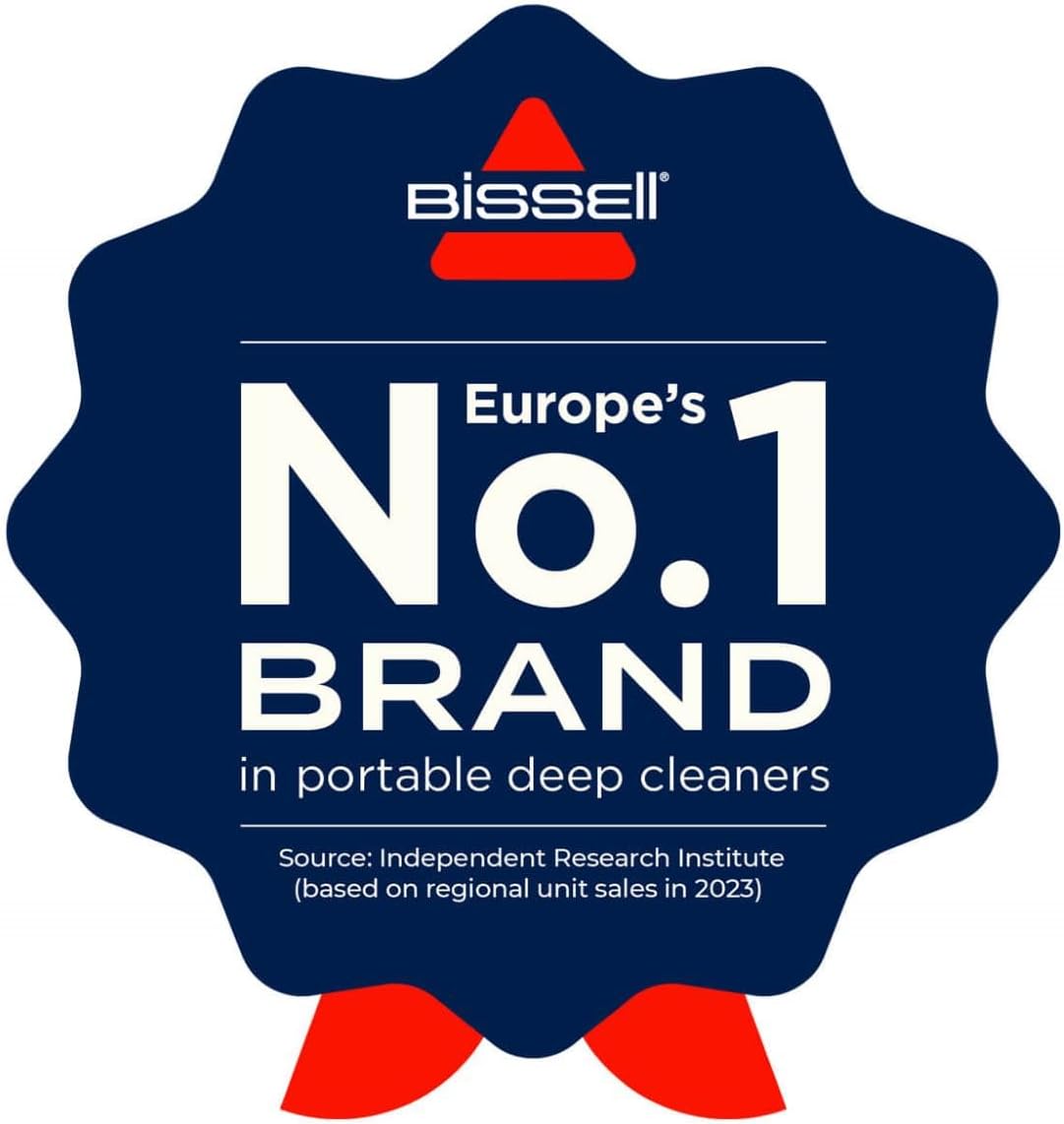 BISSELL SpotClean ProHeat, Carpet Cleaner with HeatWave Technology, Portable Spot Cleaner, Powerful Upholstery Cleaner with 330W Motor, Carpet Stain Remover for Carpets, Sofa Cleaner & Car, 36981