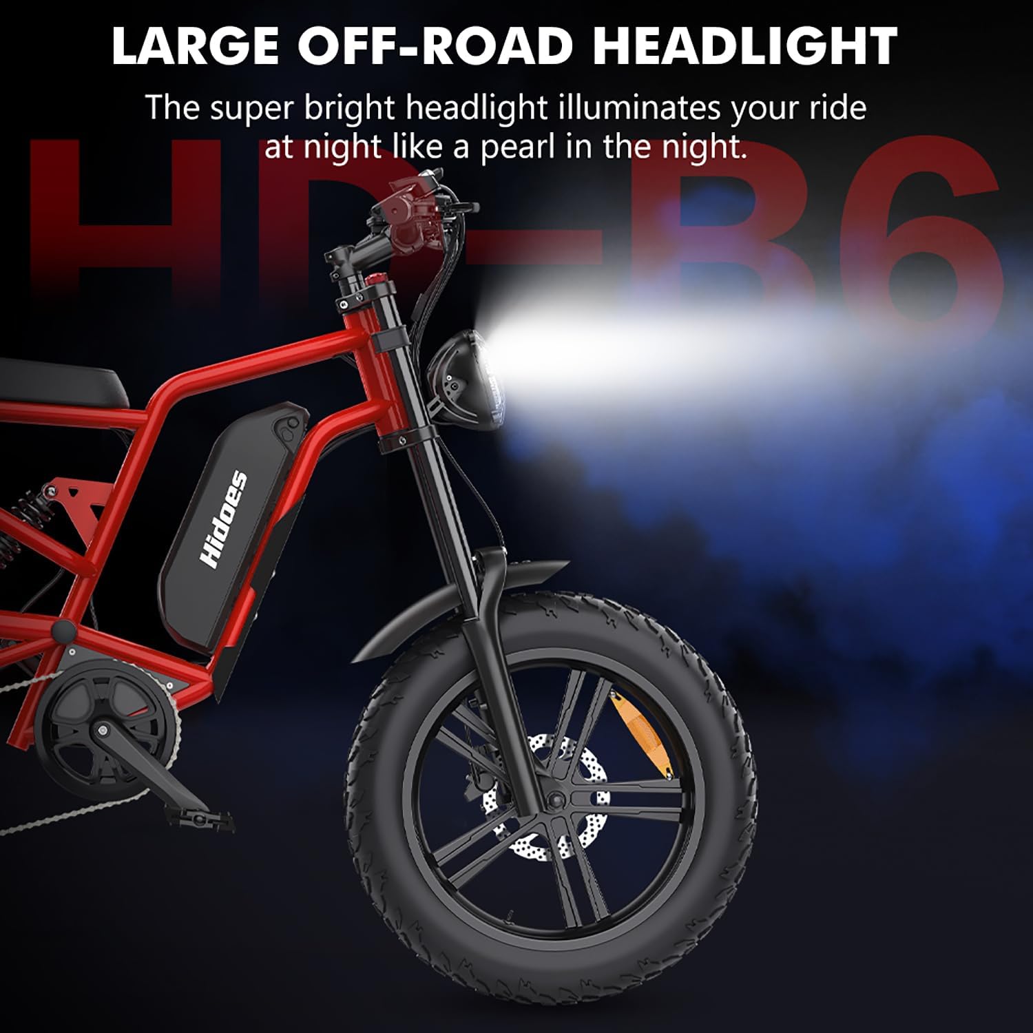 Electric Bike for Adults, 48V 15.6Ah Removable Battery, 7-Speed Electric Mountain Bike with LCD Display