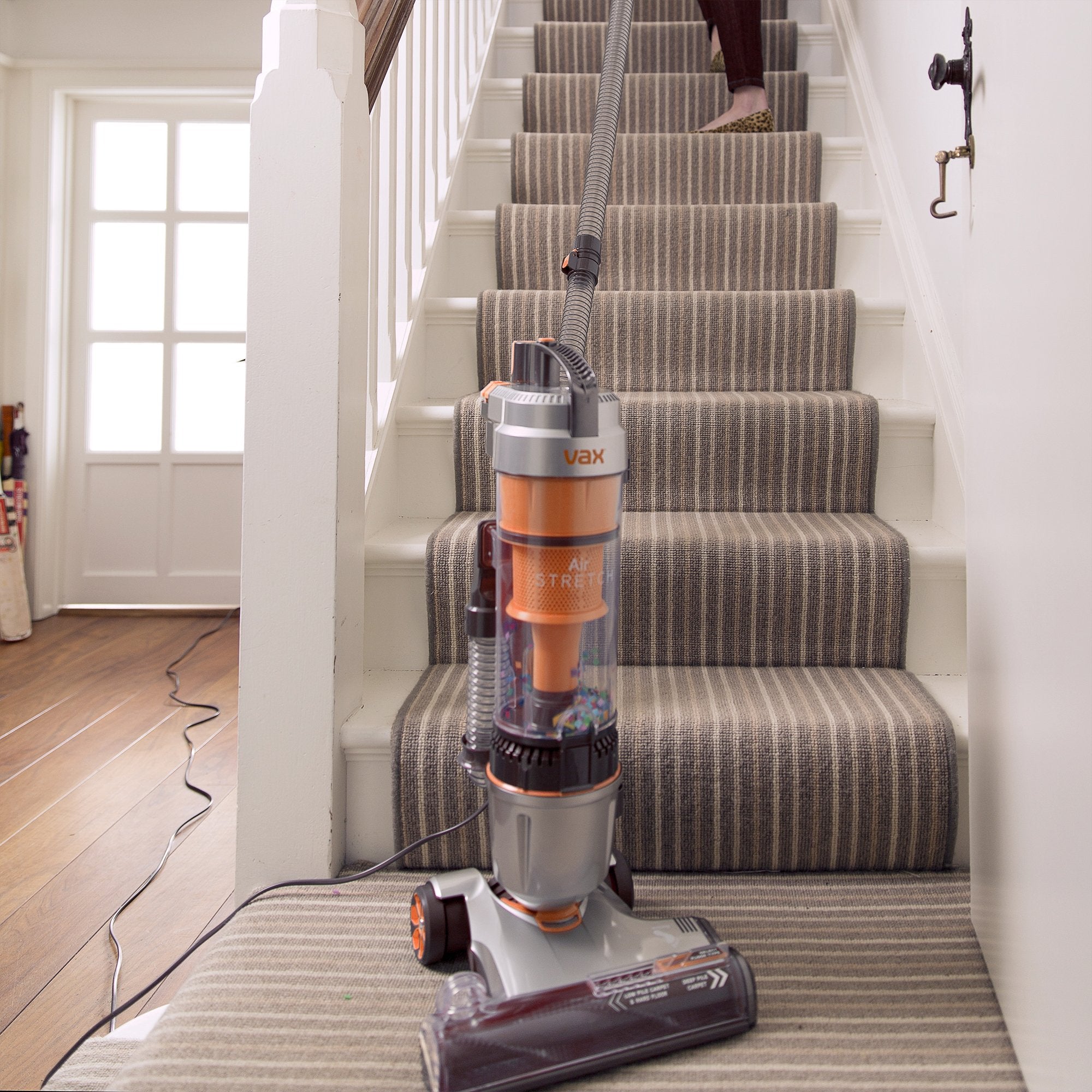 Corded Upright Vacuum Cleaner with Pet Tool, Multi-Cyclonic Suction, 17m Reach, 1.5L Capacity