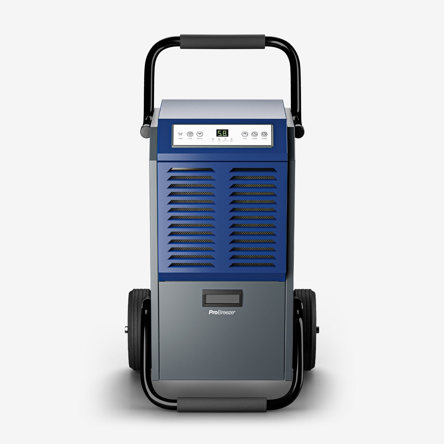 50L Industrial Dehumidifier Commercial Heavy Duty Moisture Extractor with Timer