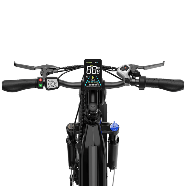 750W Electric Fat Tire Bike with 48V Battery, Hydraulic Disc Brakes & Front Basket