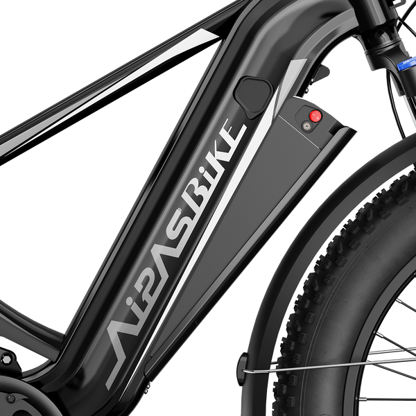 750W Electric Fat Tire Bike with 48V Battery, Hydraulic Disc Brakes & Front Basket